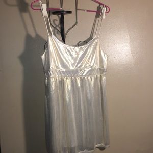 Mimi chica gold tank top